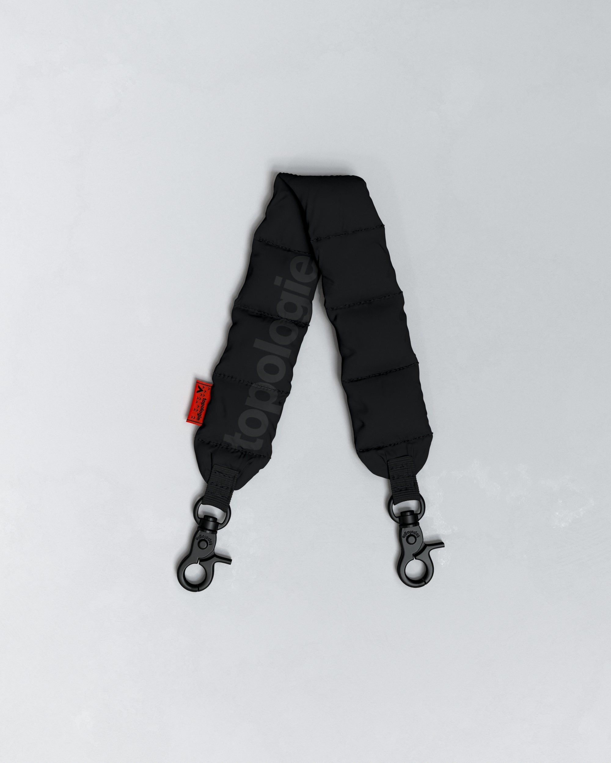 Topologie Wares Straps Puffer Wrist Strap Black Tech Sateen - @dv